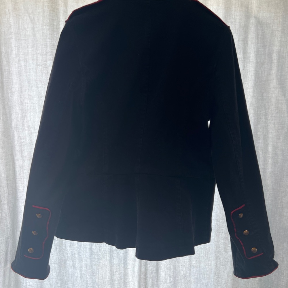 Vintage Ralph Lauren Black Blazer with Gold Buttons - Picture 8 of 10